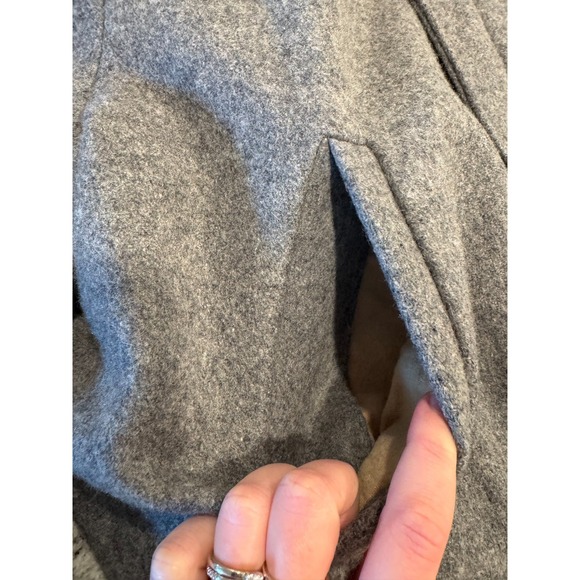 Woolrich Jacket Women's XL Gray Wool Insulated Streetwear Outdoor Full Zip - Picture 7 of 12